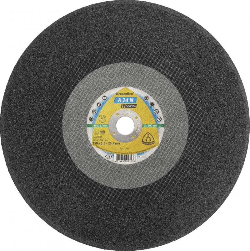 Tarcze do cięcia Kronenflex - Linia Supra** A 24 N Supra