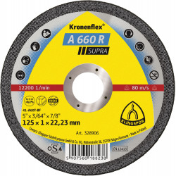 Tarcze do cięcia Kronenflex - Linia Supra** A 660 R Supra